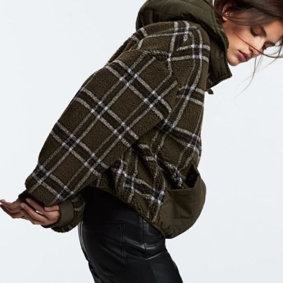 NWT Zara Combination Jacket  - Picture 4 of 11